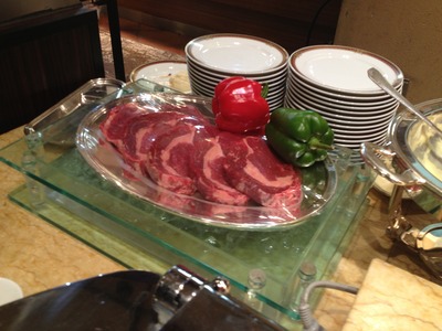 福岡シーホークヒルトンの北海道ブッフェ