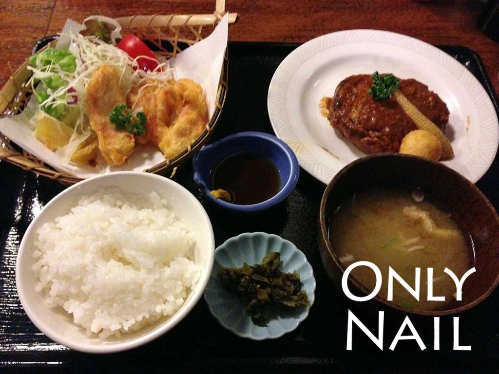 熊本県阿蘇の”いまきん食堂”でお食事